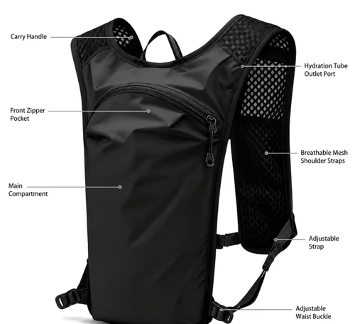 The Bialume Hydration backpack.