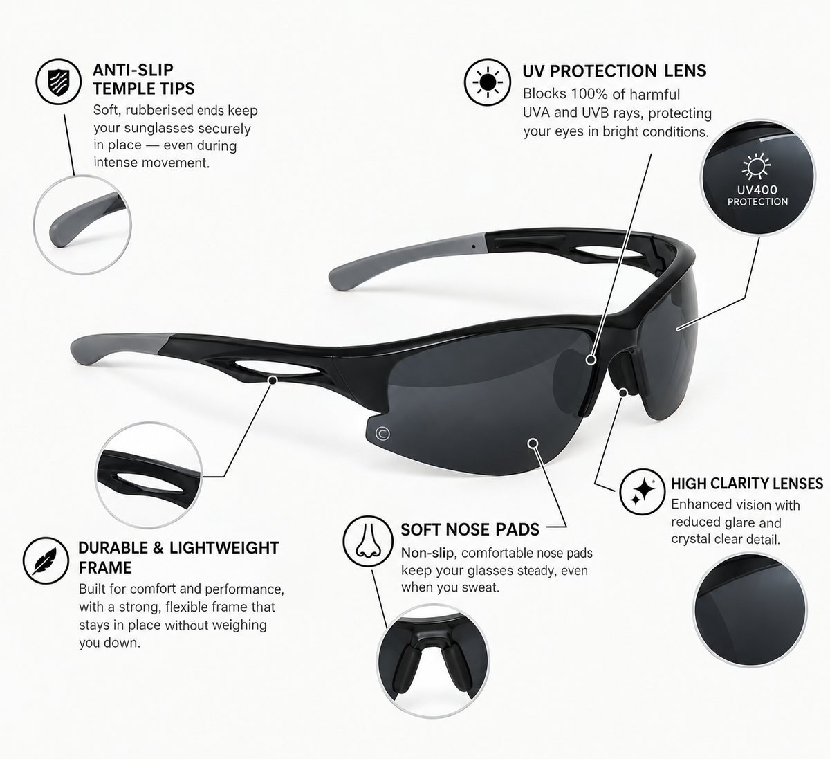 The Bialume Crew Glasses